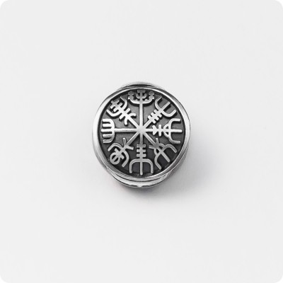 Шарм Вегвизир (Vegvisir) из серебра Шарм Вегвизир (Vegvisir) из серебра